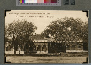 Girls High School, Nagpur, India, ca.1927