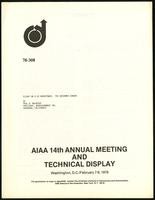 Flight on 0.33 horsepower: The Gossamer Condor, AIAA 14th annual meeting and technical display (8 items)