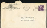 Envelope from Hugh Walpole letter to Dorothy Drake, 1935 December 5
