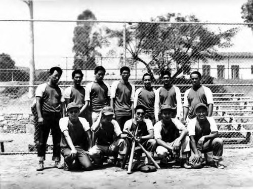 Members of a Chinese baseball team