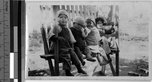 Group of orphans, Yeung Kong, China, ca. 1930