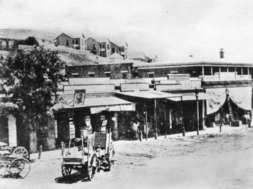 Main Street in 1850s