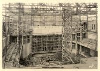Royce Hall auditorium under construction, 1928