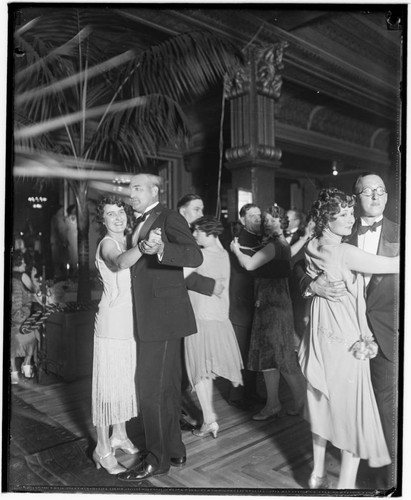 Couples dancing at the Club Casa del Mar, Santa Monica, California