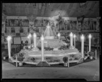 Los Angeles County display at the National Orange Show, San Bernardino, 1933