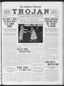 The Southern California Trojan, Vol. 7, No. 83, March 09, 1916