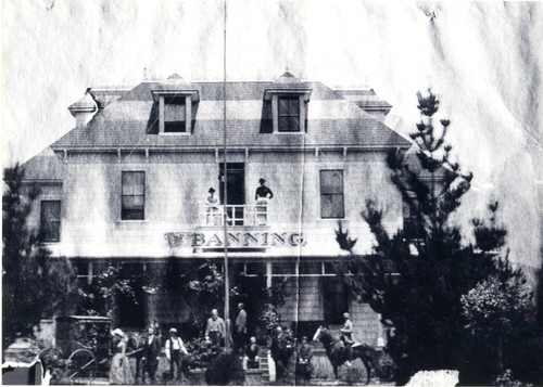 ""The Banning"" hotel, formerly the ""Bryant House"" and later called the ""San Gorgonio Inn"" in Banning, California