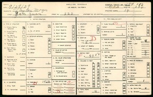 WPA household census for 220 SAN JUAN, Los Angeles County