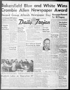 Daily Trojan, Vol. 40, No. 106A, March 26, 1949