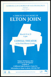A Tribute to Elton John poster