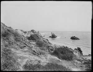 Del Mar Beach in Corona del Mar, ca.1910