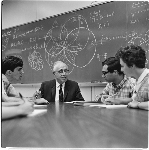 Stefan E. Warschawski, Mathematics, with students