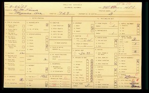 WPA household census for 729 MARINE AVE, Los Angeles County