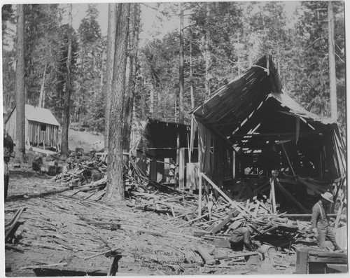 Cook House at Camp 4 After the Explosion June 2, '05 Logging
