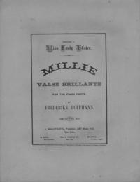 Millie : valse brillante / by Friederike Hoffmann