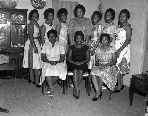 Alpha Phi Group, Los Angeles, 1960