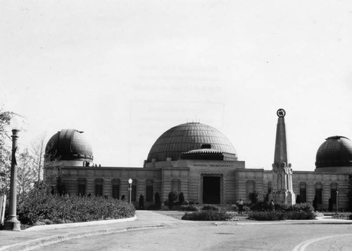 Exterior view of Griffith Observatory