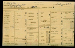 WPA household census for 1230 W 8TH STREET, Los Angeles