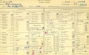WPA household census for 150 S SOTO, Los Angeles