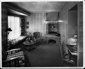 Home interior of 1948, living room