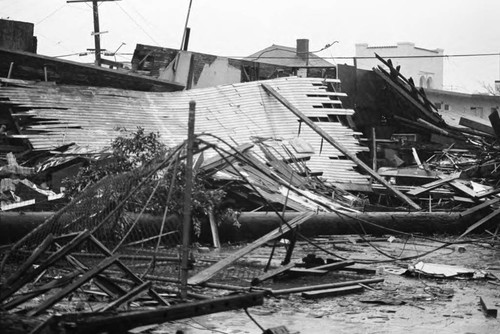 Tornado Damage, Los Angeles, 1983