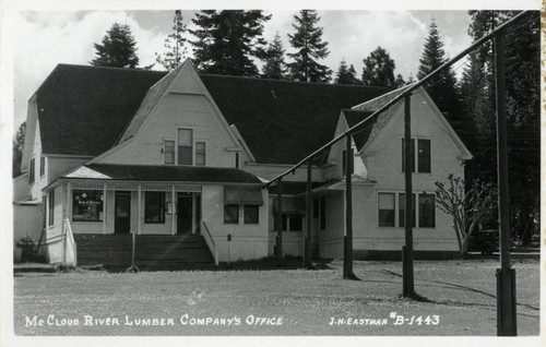 McCloud River Lumber Company's Office