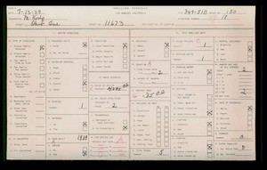 WPA household census for 11673 OHIO AVENUE, Los Angeles County