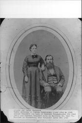 Arnold and Sarah Childers, Eureka, California, 1865