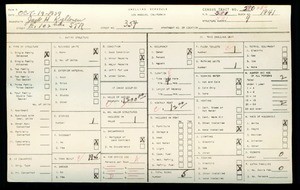WPA household census for 354 E 102ND ST, Los Angeles County