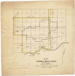 Map of Jerome C. Davis' ranch, Yolo County