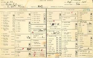 WPA household census for 469 E 40TH, Los Angeles