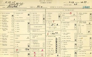 WPA household census for 970 S DACOTAH, Los Angeles