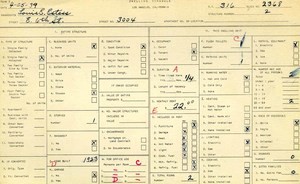 WPA household census for 3004 E 6TH, Los Angeles