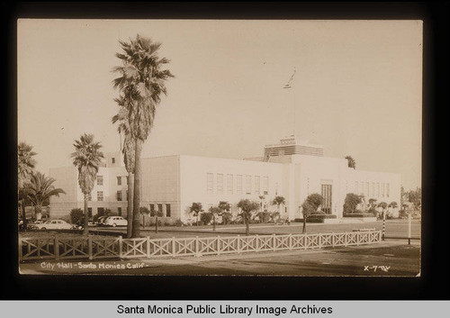 Santa Monica City Hall, 1685 Main Street, built in 1939