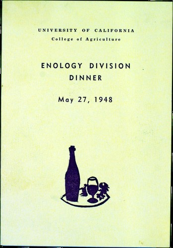 Enology Division Dinner - UCD
