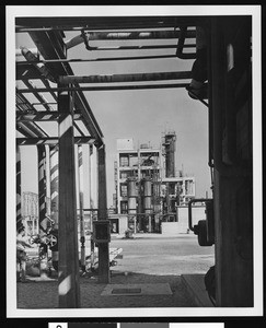 Exterior view of the Shell Oil Company, ca.1940