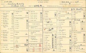 WPA household census for 1529R SALTAIR AVE, Los Angeles