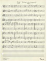Score of "He Met Us in America" PJ-5, composed by Bruce Herschensohn, November 29-December 9, 1963