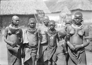 Women and girls of Mount Meru, Tanzania, 1906