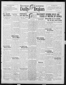 Daily Trojan, Vol. 18, No. 17, October 07, 1926