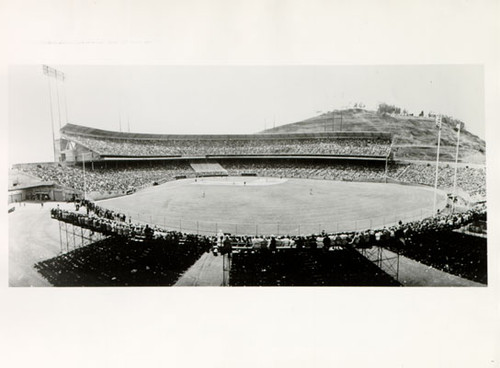 [Fans watching a game at Candlestick Park]