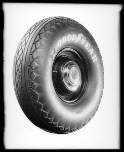 Art shots with 12" cushion tire, Southern California, 1932