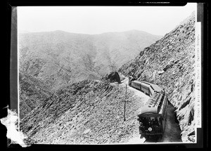 San Diego and Arizona Railway train in Carriso Gorge