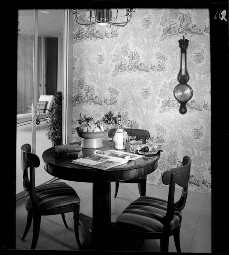 Chatain residence. Dining room