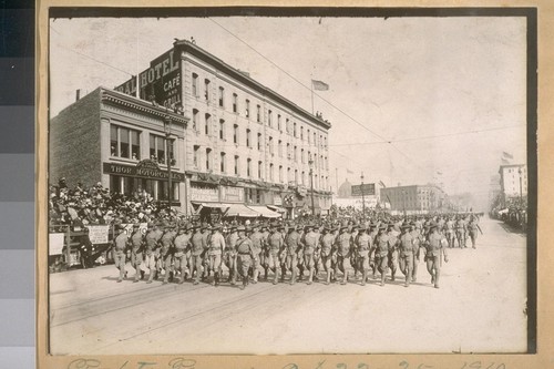 Portola Parade Oct. 22-25-1910
