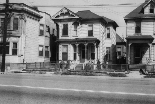 Homes on N. Hope Street, Bunker Hill