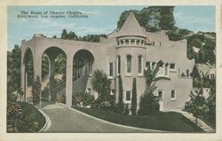 The home of Charles Chaplin, Hollywood, Los Angeles, California