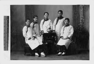Graduates of the Mary Porter Gamewell School, Beijing, China, 1907