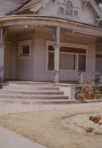 Ainsworth House before restoration, Orange, California, ca. 1981