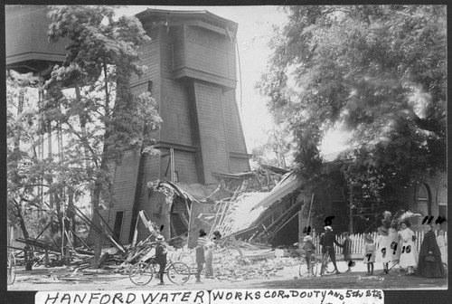 Demolition of Hanford Water Works